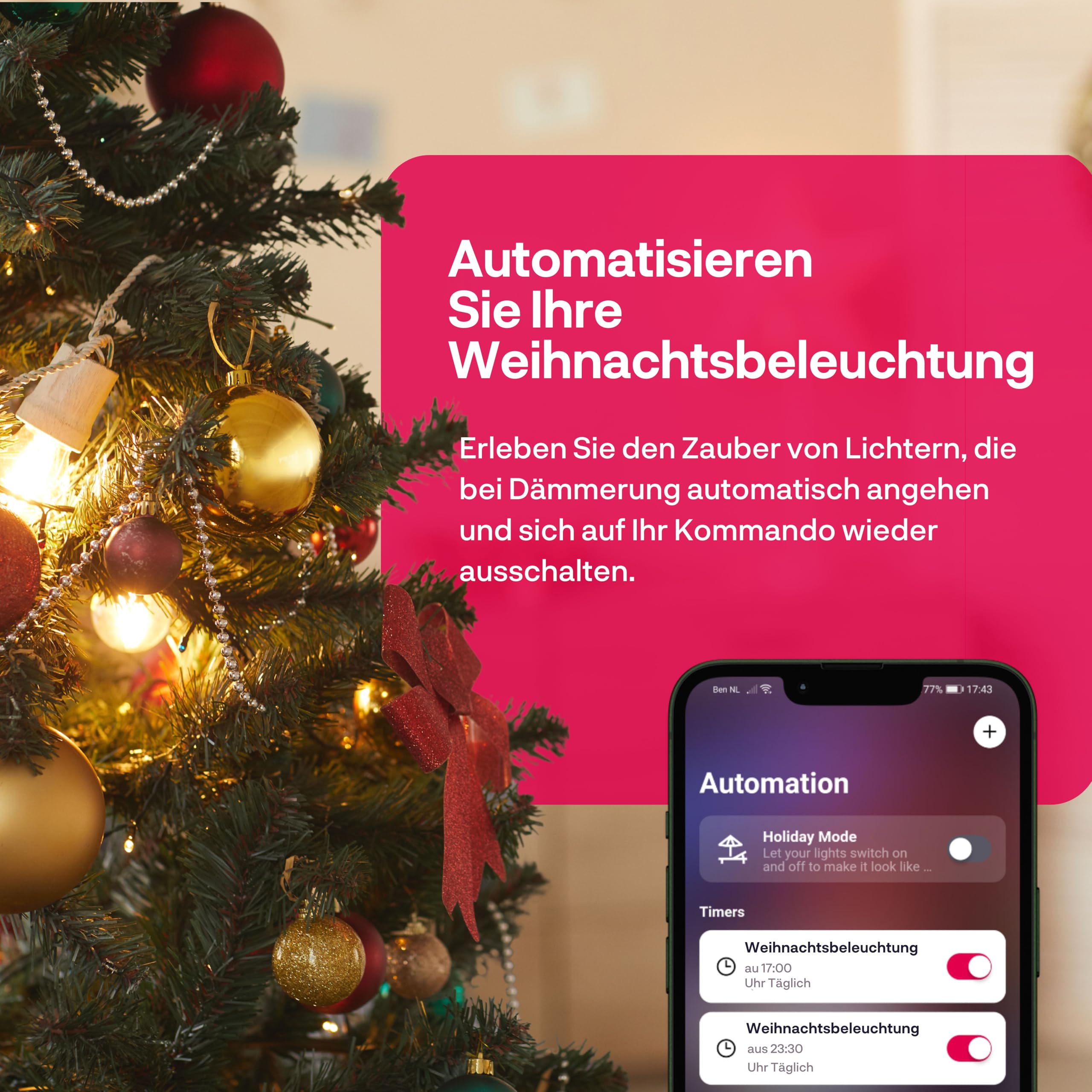 Innr Smart Plug, funktioniert mit Hue* und Alexa (Bridge erforderlich), Zigbee Repeater, 16A Steckdose mit Strommessung, 2 Stück 5