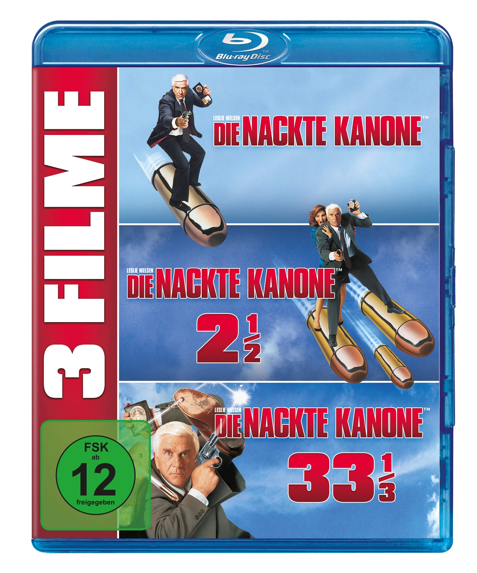 Die nackte Kanone 3-Movie-Set [1 Blu-ray]