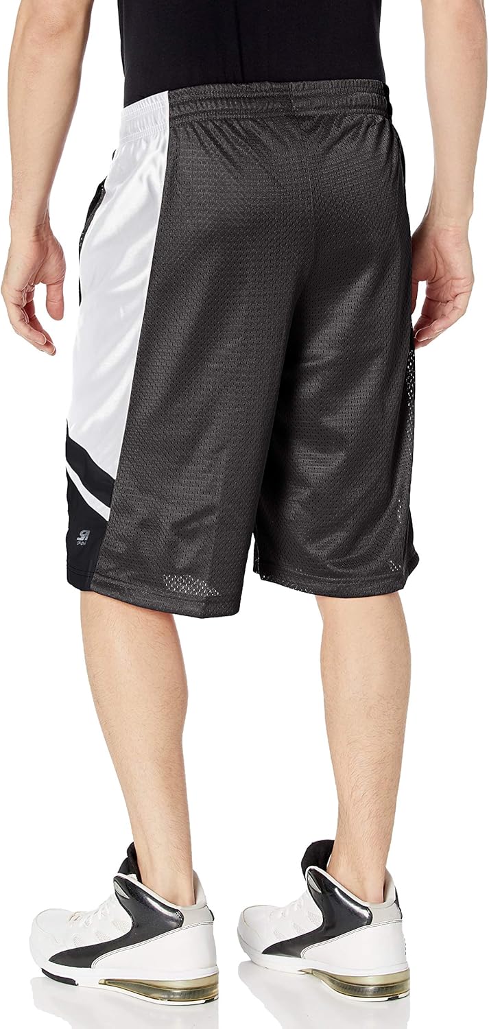 Southpole Men's Basic Basketball Mesh Shorts: Clothing