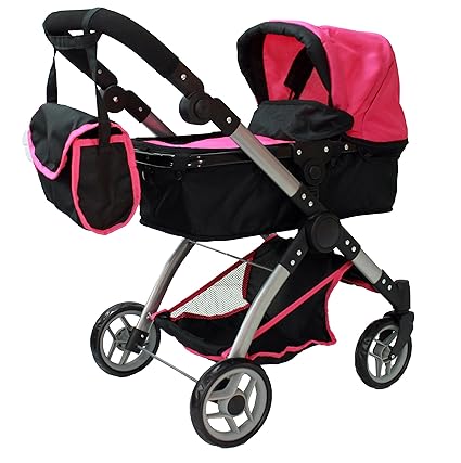 badger basket quad deluxe doll stroller