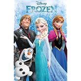 Trends International Disney Frozen - Group Wall Poster, 22.375" x 34", Premium Unframed Version