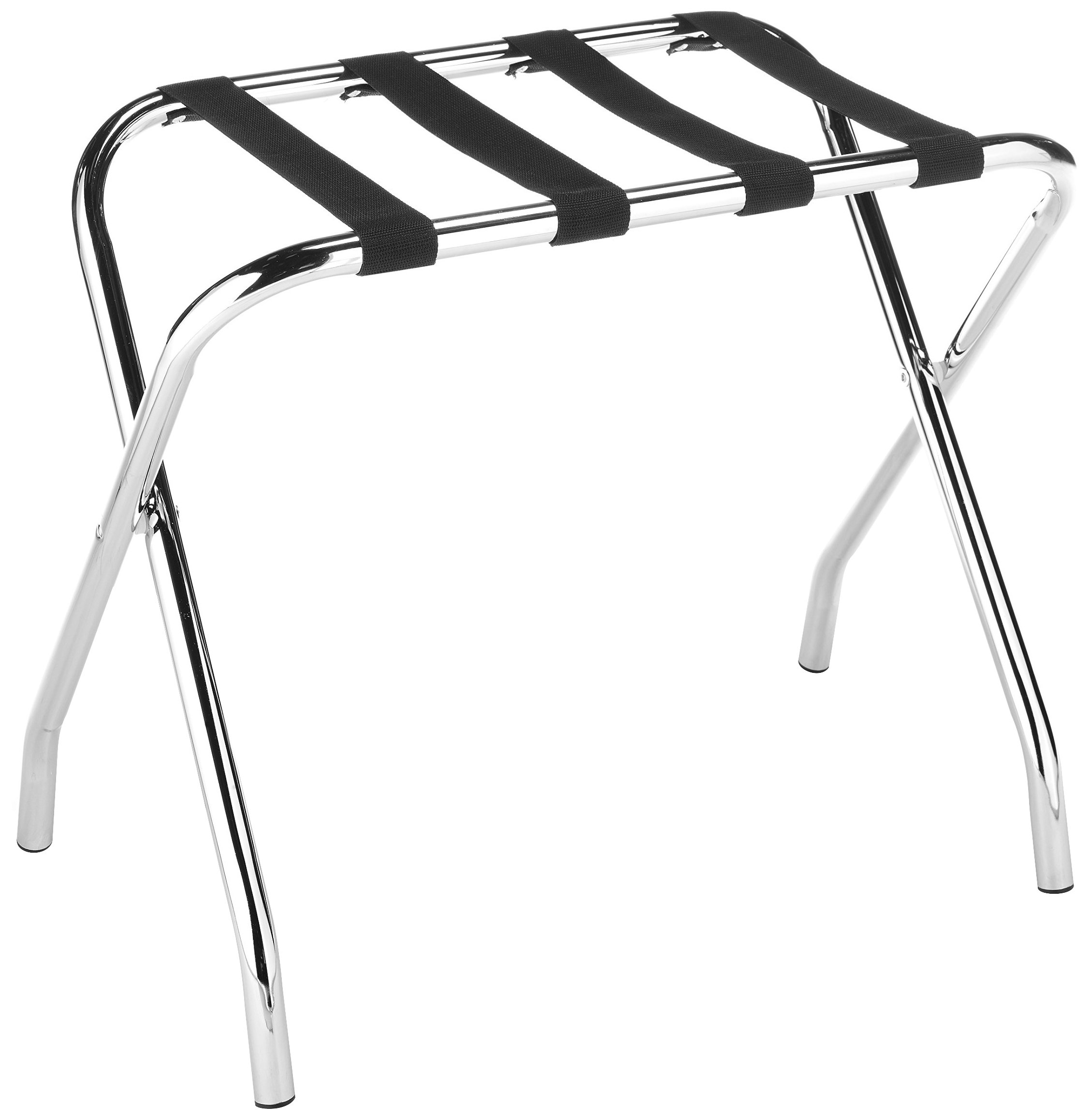 Whitmor Chrome Luggage Rack Foldable Commercial Quality
