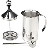 Cilio - Jarra para hacer espuma de leche (caliente y fría): Amazon.es