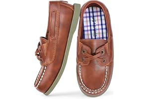 HOMEHOT Boys Dress Shoes Casual School Shoes Slip on Boys Loafers (Toddler/Little Kid/Big Kid)