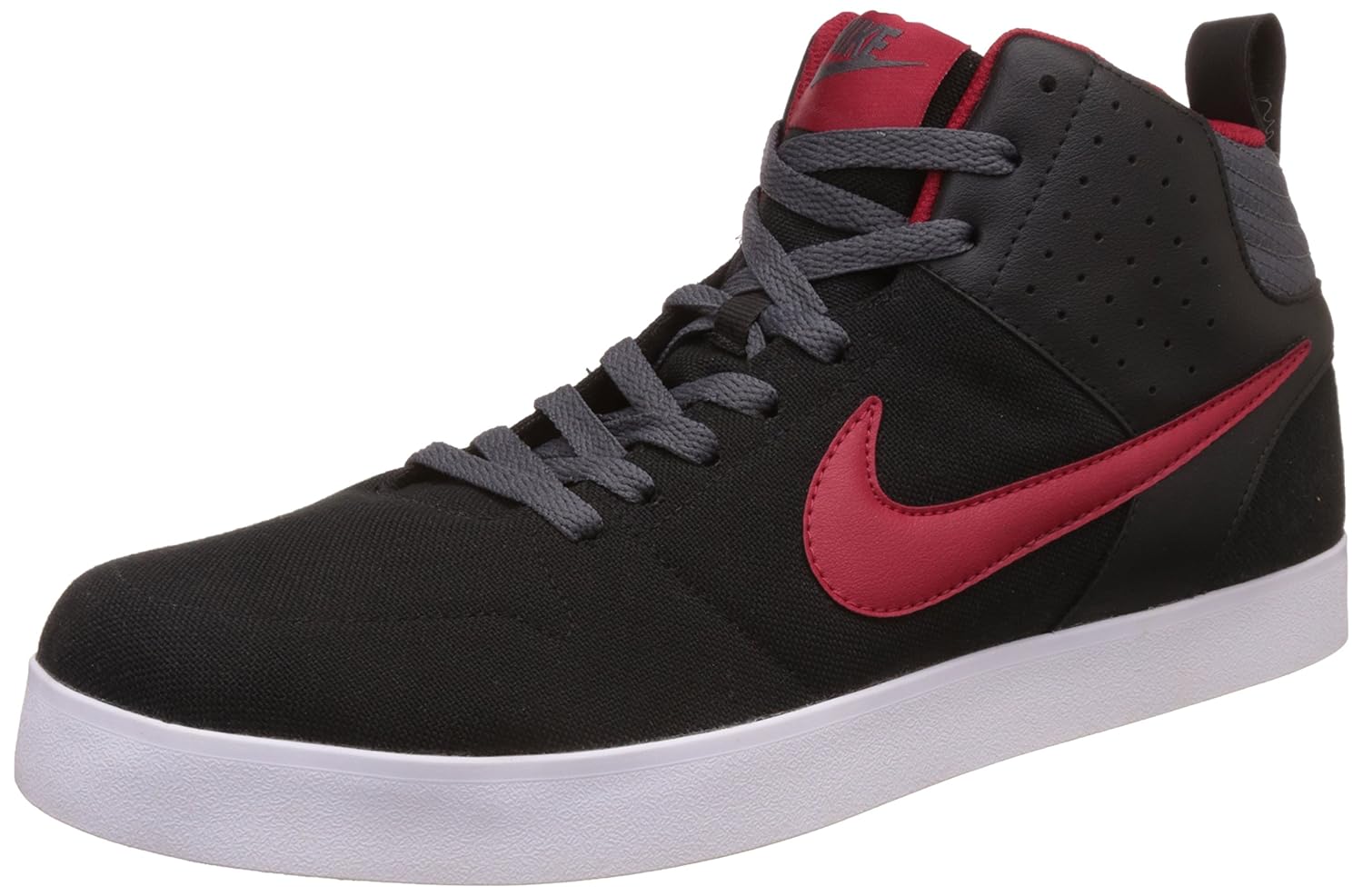 red nike canvas shoes
