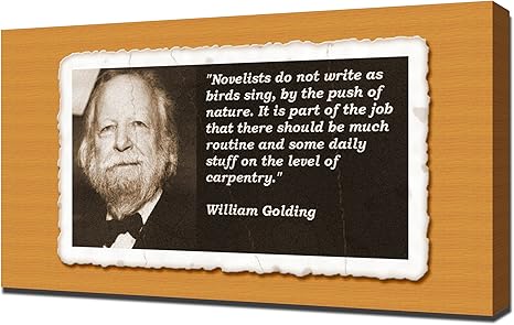 Amazon Com William Golding Quotes 4 Canvas Art Print Posters Prints amazon com william golding quotes 4