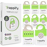 Trappify Ultimate Moth Traps: Moth Balls, Adhesive Moth Traps for Clothes - Effective Pantry Moth Traps for Home, Kitchen, Cl