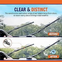WOWIPER 28 and 20 inch Windshield Wiper Blades