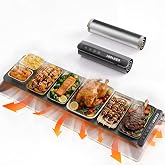 LBOLHZO Warming Mat For Food Extra Long 43"x12" 600W Food Warming Mat Heat Resistant Pad,Chafing Dishes for Buffet 6 Temp 12 