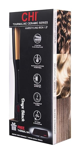 chi tourmaline ceramic series onyx black