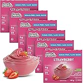 Simply Desserts Sugar-Free Pudding Mix and Pie Filling - Strawberry Flavor - 48 gr - Vegan, Gluten Free, Lactose Free, Halal 