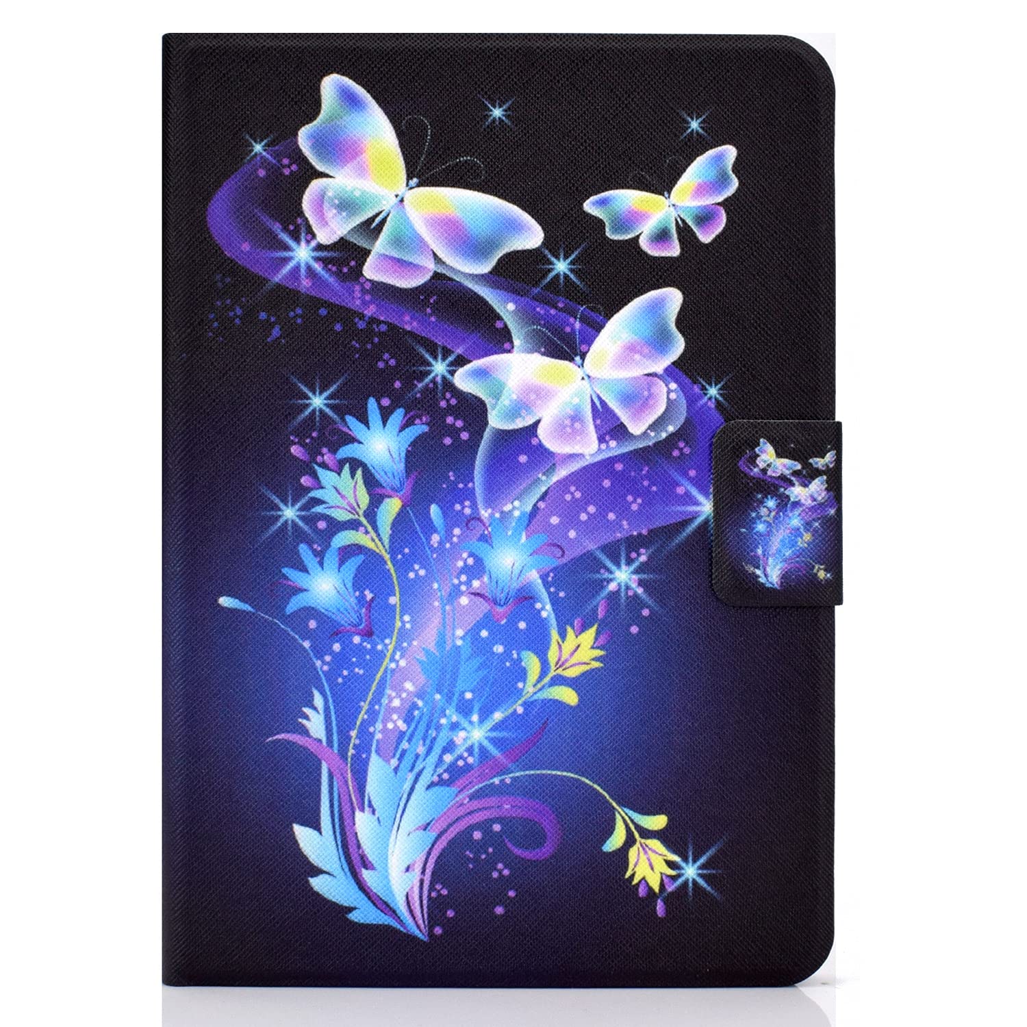 Flip Case for All-New Kindle (10th Generation, 2019 Release), Lightweight Protective Cover With Auto Sleep/Wake, Not Fit Paperwhite or 8th Gen, Music Butterfly