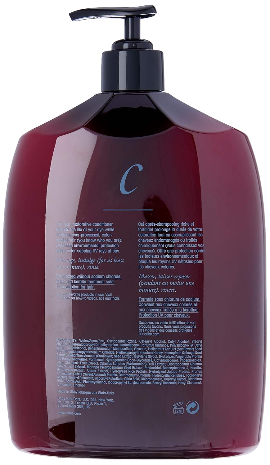 Oribe Hair Care Conditioner For Beautiful Color 33 8 Fl Oz