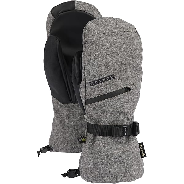 Amazon.com : Burton Mens Gondy Gore-Tex Leather Mitten, True Black