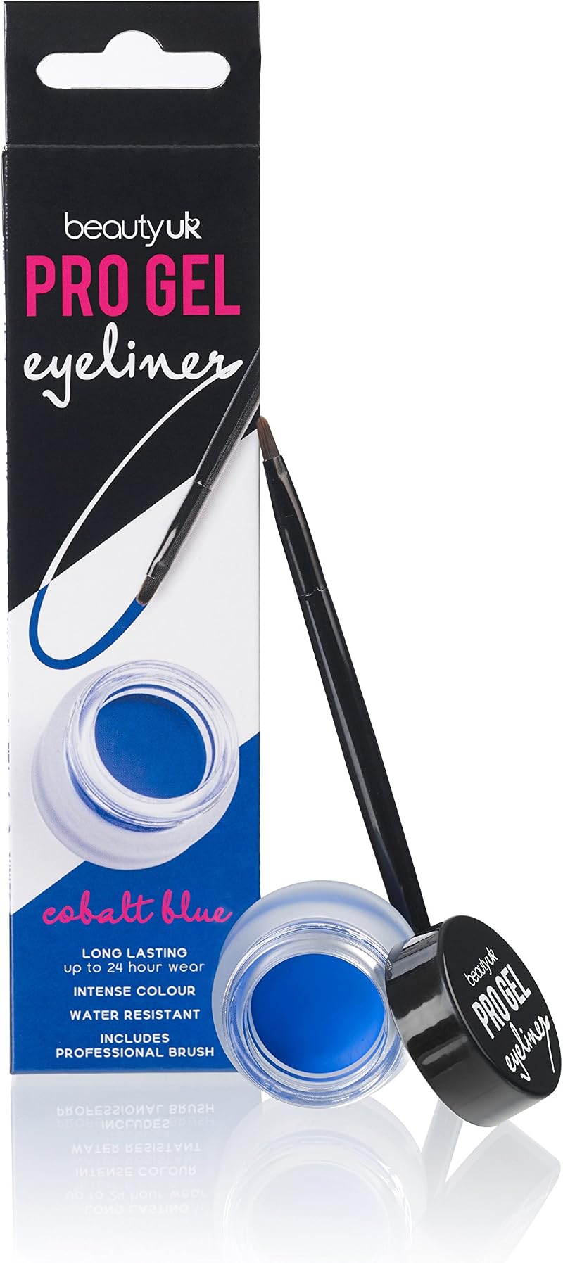 Beauty UK Pro Gel Eyeliner No. 3 Cobalt Blue Long Lasting Smudge Proof