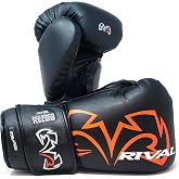 RIVAL Boxing RS11V Evolution Sparring Gloves, Extra-Thick 2&rdquo; Padding, V-Strap Wrist Lock 2 System, Large Hand Compartment, and 15 Degree Angle Cuff