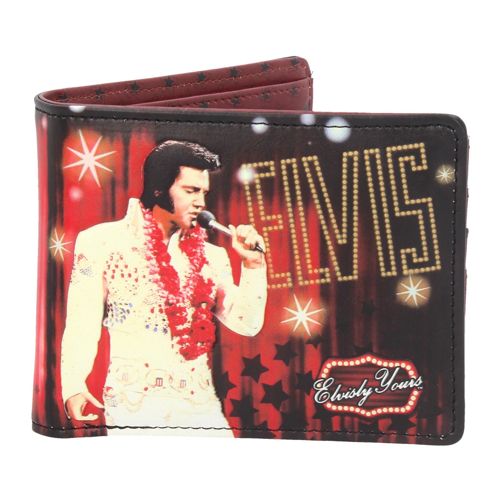 Nemesis Now Elvis Wallet 10cm Red, PU