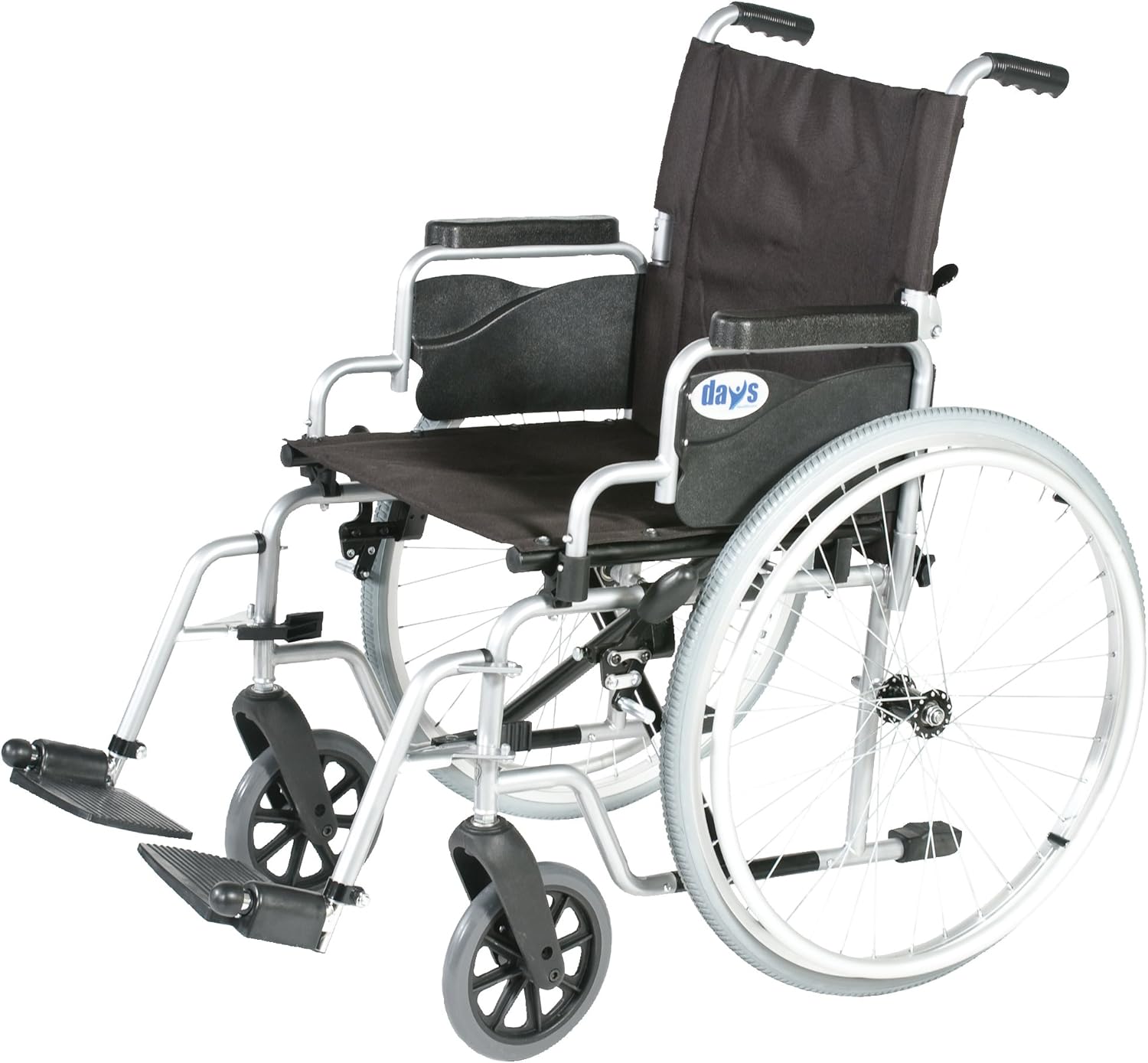 BRAND Whirl Self Propelled Wheelchairs, 43cm Seat Depth, Folding