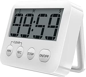 Temporizador de cocina digital con temporizador de cuenta regresiva