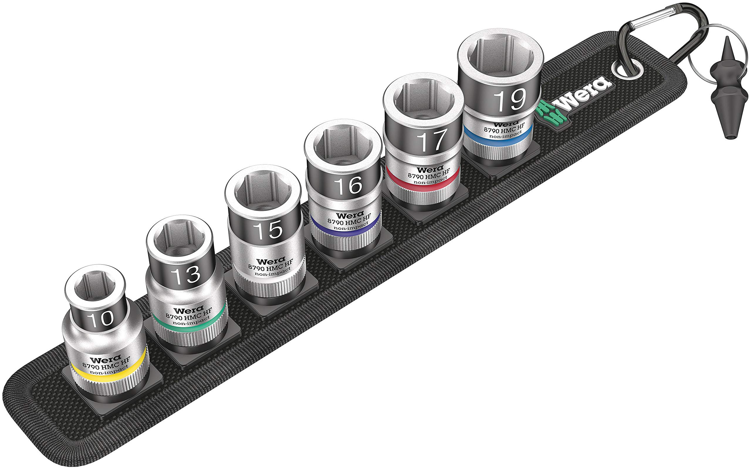 Wera Belt C 1 Zyklop holding function socket set, 1/2" drive, 7pc , 05003995001