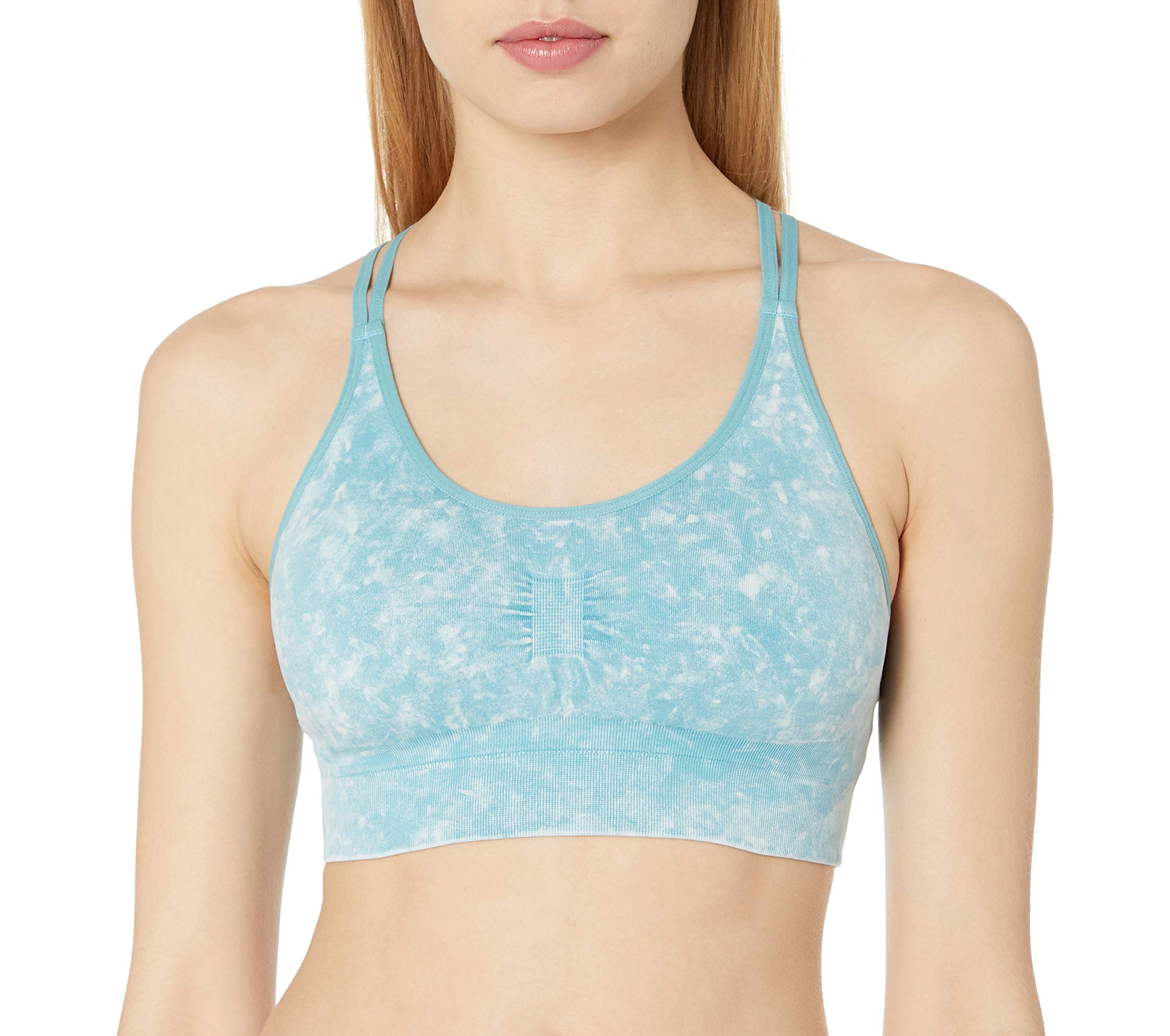 Photo 1 of C9 Champion Women's Seamless Snow Wash Cami Bra, Amazing Aqua, M