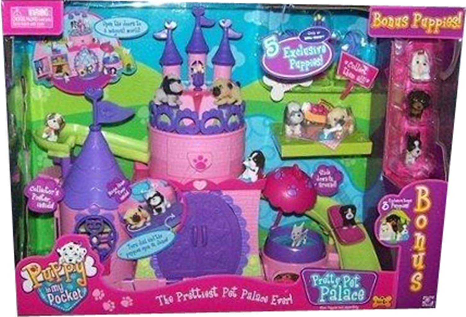 puppy in my pocket palace