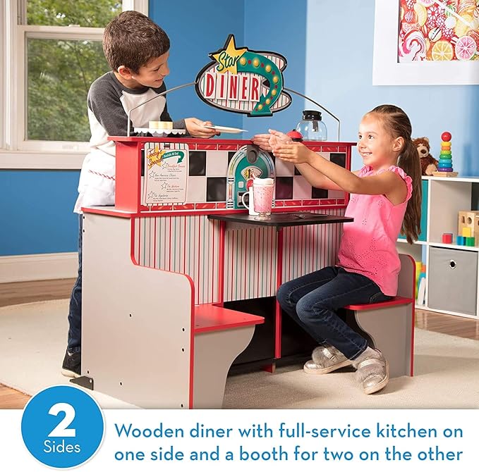 melissa and doug star diner set