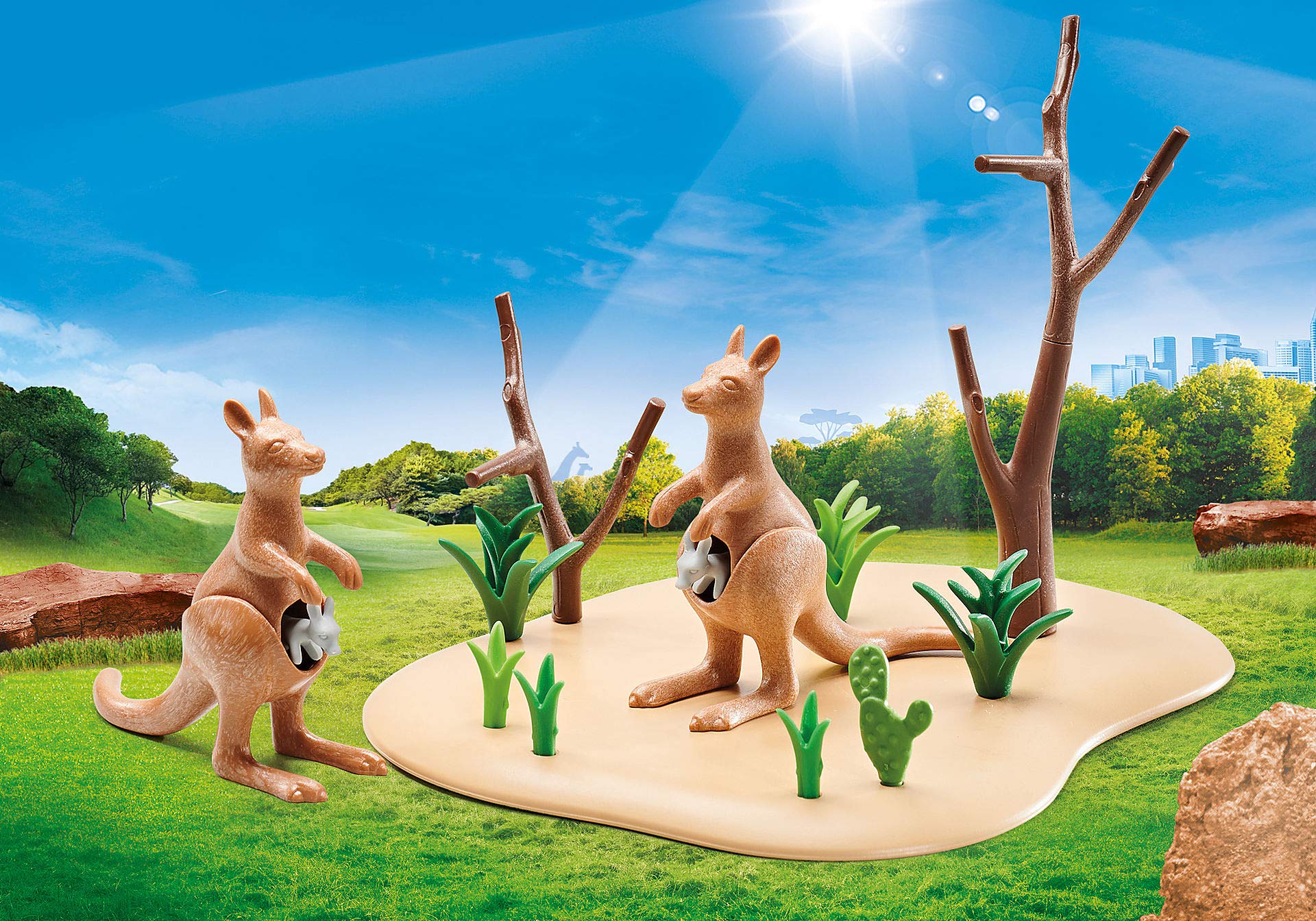 Playmobil 9873 Kangaroo Set (Foil Packaging)