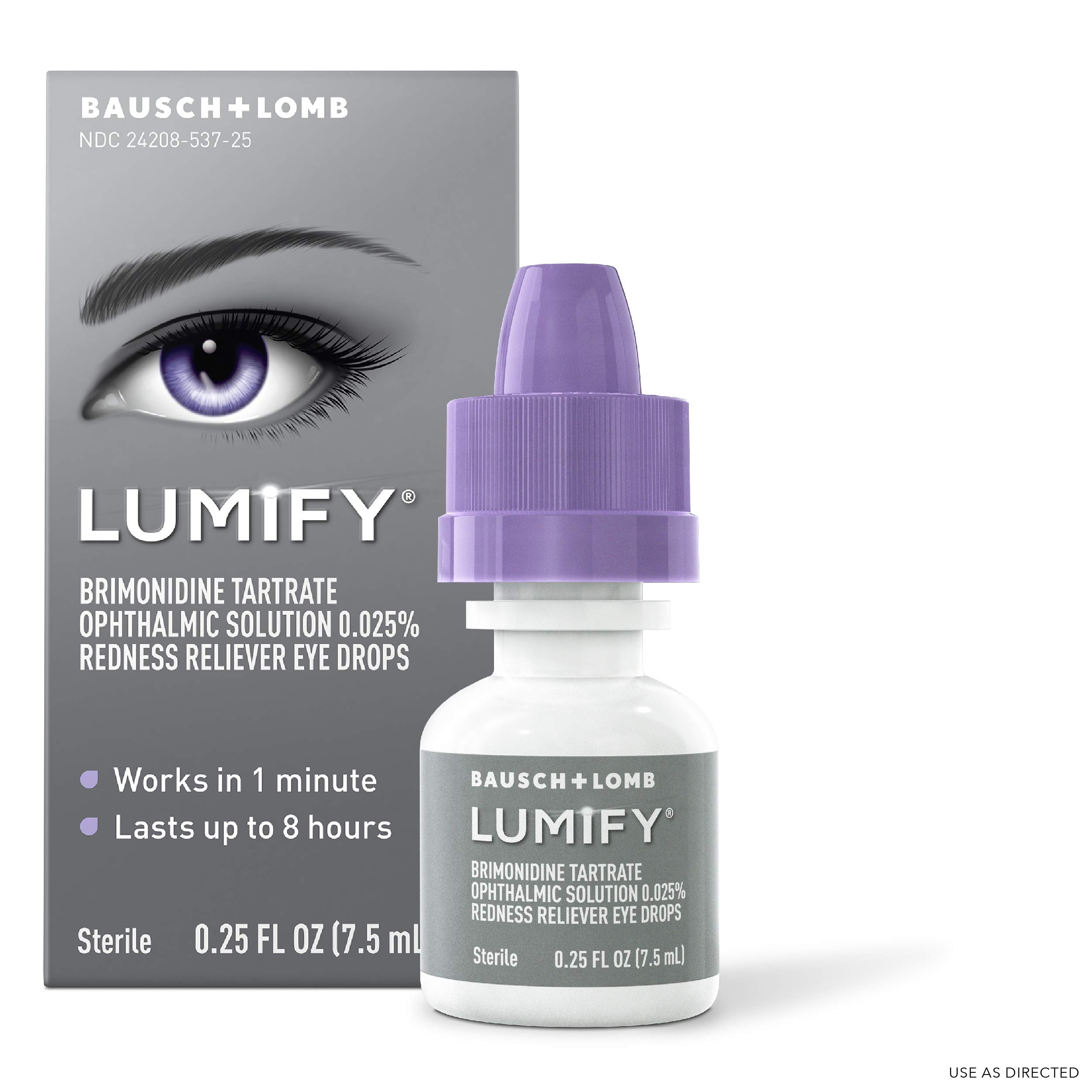 Lumify Redness Reliever Eye Drops, 7.5mL/0.25 fl oz (Pack of 2) Buy