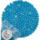 Sour Chewy Fruit Candy Balls (Blue Raspberry, 1 Pound)