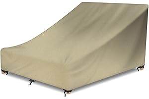 Vainlley Patio Chaise Lounge Cover (Beige)