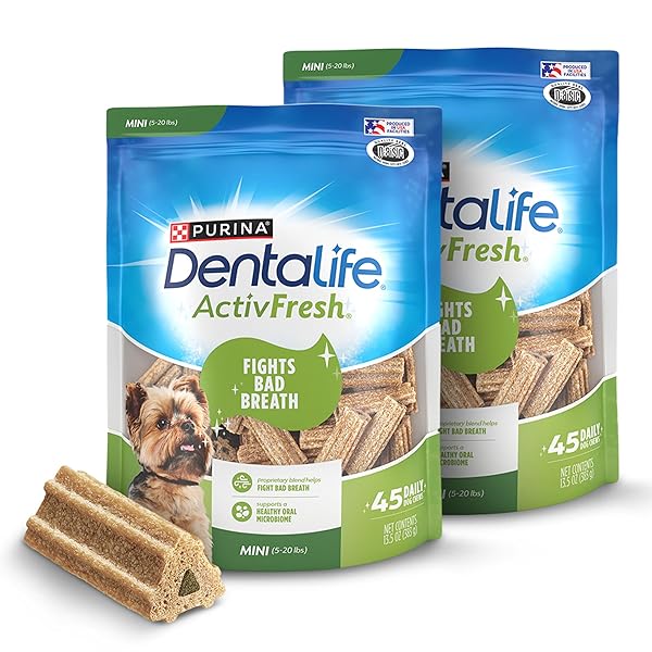 DENTALIFE ACTIVFRESH PACK OF 2 DOG CHEWS FOR...