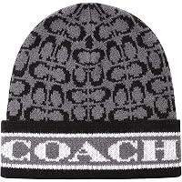 Coach Signature C Metallic Beanie at Amazon Women display picture 1