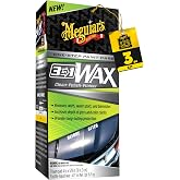 Meguiar's 3-in-1 Wax, 16 Oz | Advanced Cleaner Wax that Blends Defect &amp; Scratch Removal with Car Polishing, Keep Your Car Care Simple, All in One Product