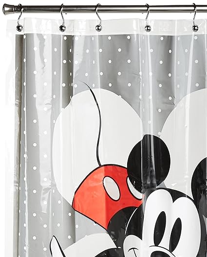 Home Furniture Diy Shower Curtains Disney Mickey Mouse Shower