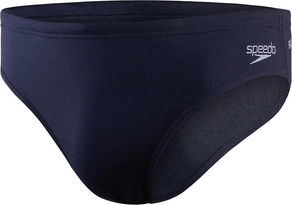 Speedo Men Endurance+ 7cm Briefs Chlorine Resistant Recycled Fabric True Navy