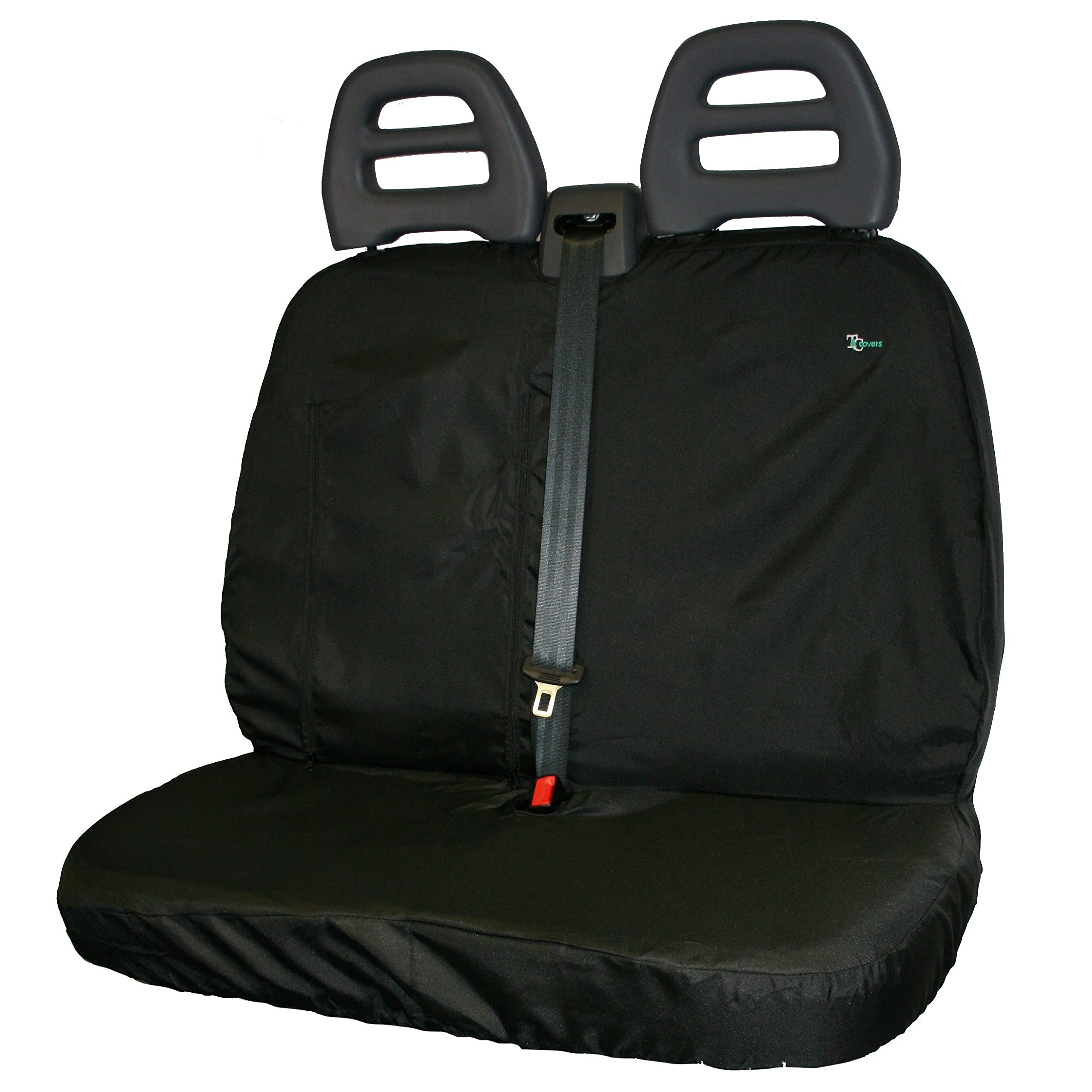 Town & Country Van Seat Cover - Double - Black - Fits: Peugeot Boxer, Citroen Relay & Fiat Ducato