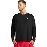 Peloton Men's Heritage Crewneck Sweatshirt – Soft Fleece, Classic Fit, Unisex Style – Great For Pre/Post Workout & Casual Wear