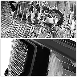 DNA Motoring HL-OH-TTUND14-BK-CL1 Black Housing