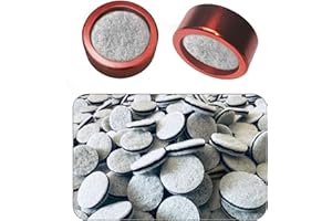 NOXOZOQM Reusable Metal Rings with 30 High - Performance Replacement Filters - Ideal for Universal Silicone Mouth Funnels, Ultra - Clean Filtration (Red 2 Metal Rings, 30 Replacement Filters)