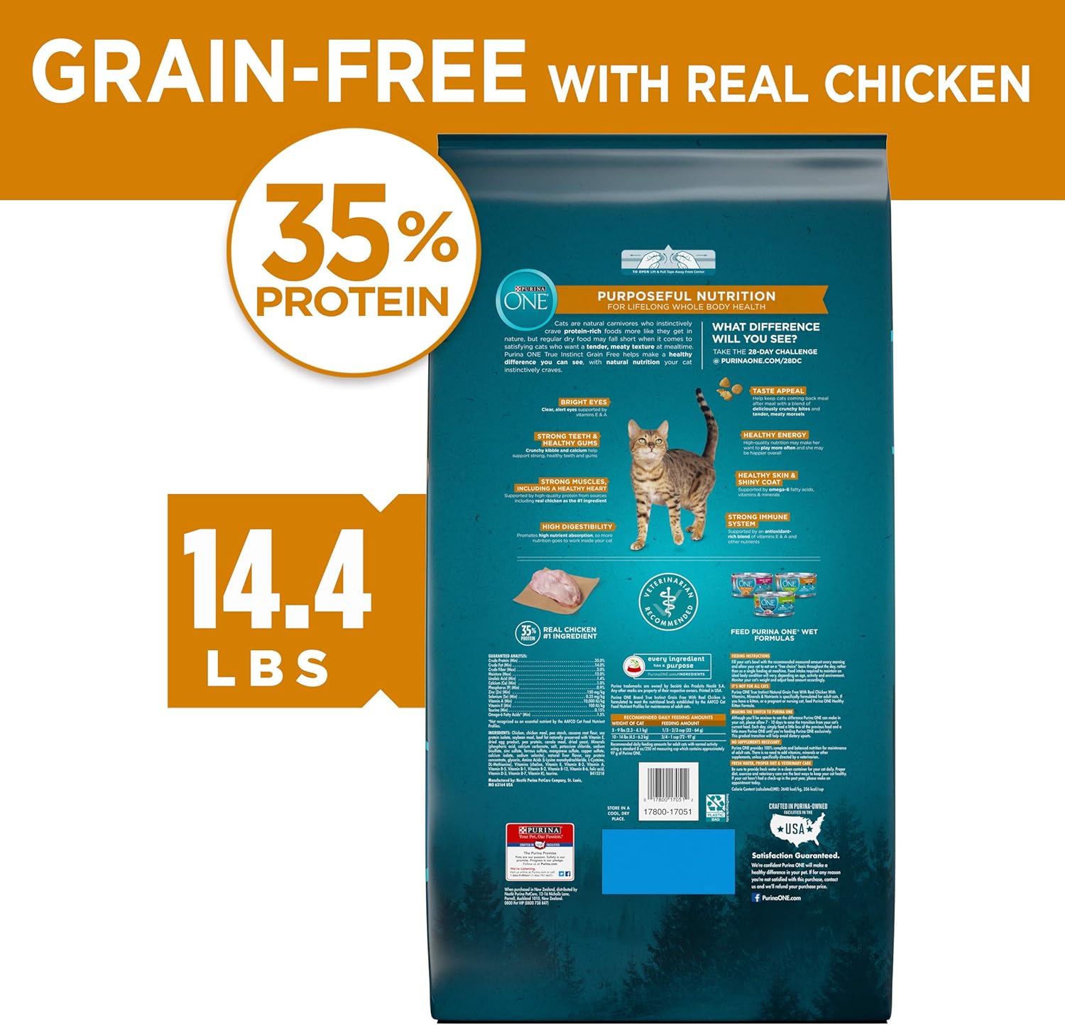purina true instinct grain free cat food