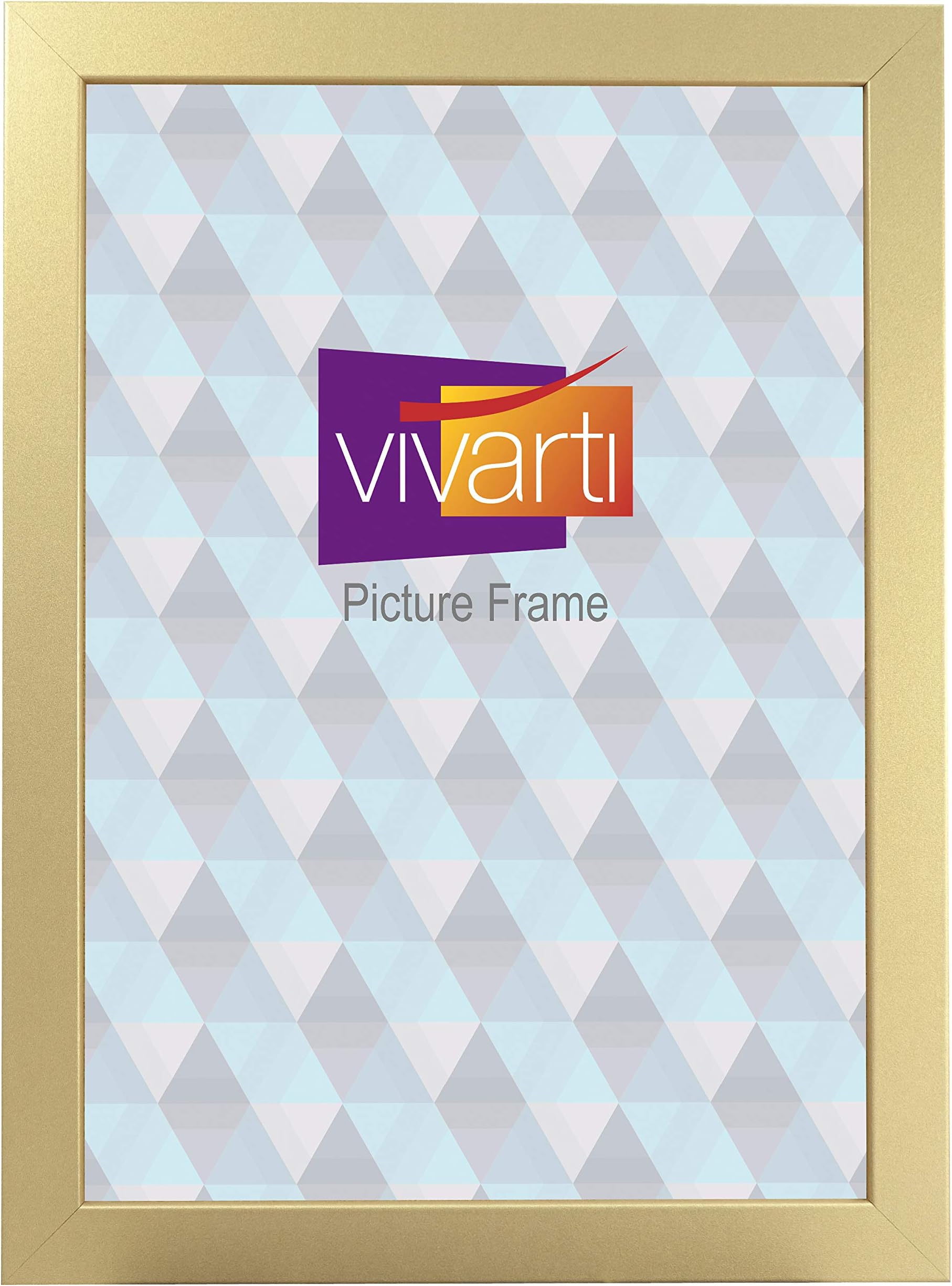 Vivarti Gold Finish Picture Photo Frame, A3 Size, 29.7 x 42 cm