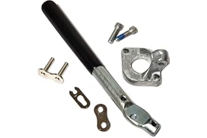 RuggedMade Energy Hydraulic Log Splitter Valve Lever Handle, Mounting Bracket and Chain Assembly