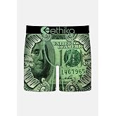 Ethika Men's Mid Boxer Brief, Emerald Dynasty | Shorter Mid-length mens mid with Engineered Prevent, Soft 4-way, and Blend