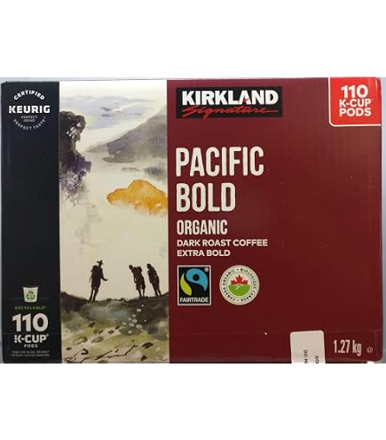 KIRKLAND SIGNATURE PACIFIC BOLD PACK OF 120 K- CUPS 1.36KG