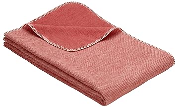 Flauschige Babydecke aus 100% Bio Baumwolle - kuschelige Baumwolldecke hergestellt in DEUTSCHLAND. Ideal als Baby Decke, Erst