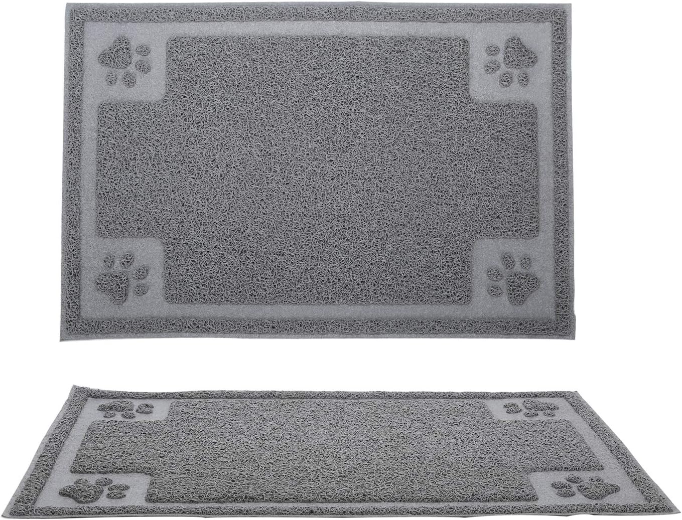 Suhaco Dog Mat Cat Food Mats Nonslip Waterproof Pet Bowl Placemat for