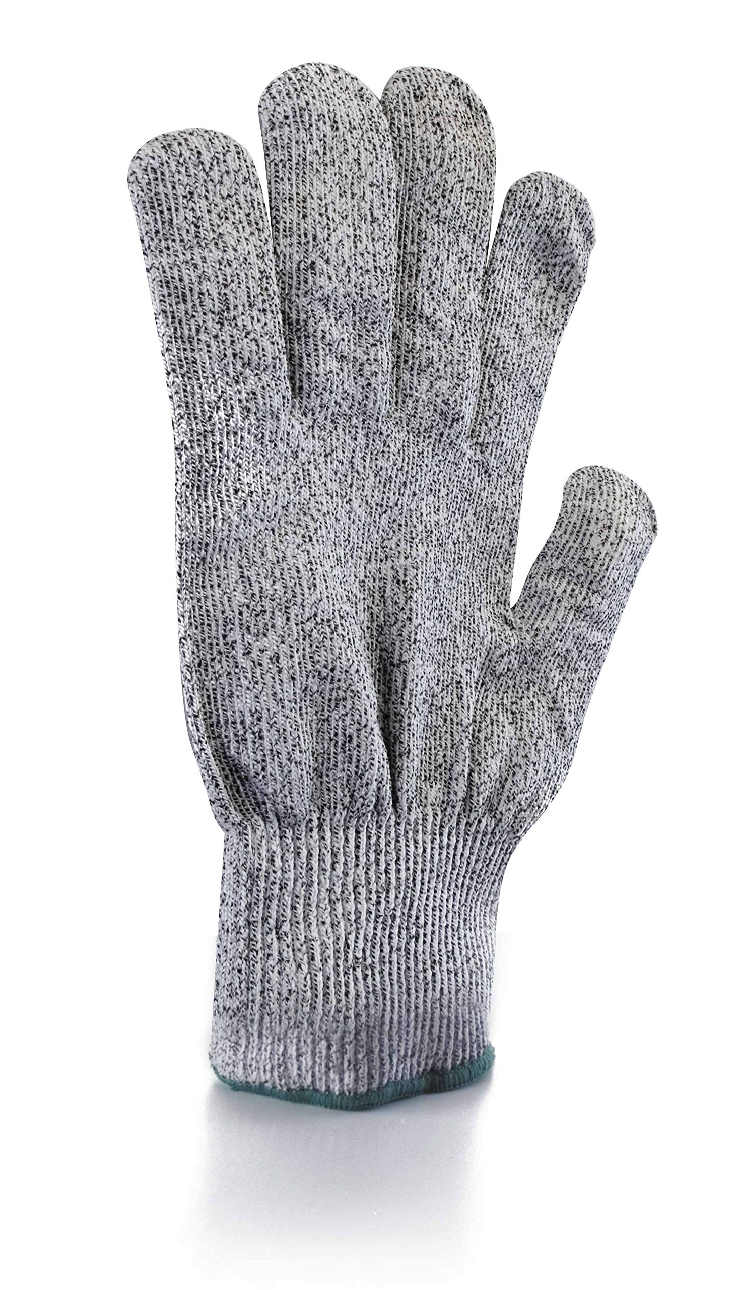 Lacor 61102 Textile Protection Glove, Large, 30 x 2 x 25 cm, Grey