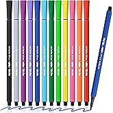 Mr. Pen- Felt Tip Pens, Markers, Assorted Colors, 12 Pack, 2.5 mm, Bible Journaling Pens, Bold Felt Tip Pens, Bold Point, Journaling, Note Taking, Drawing