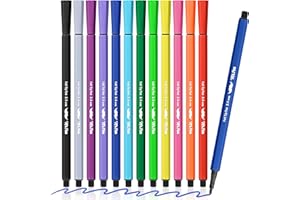 Mr. Pen- Felt Tip Pens, Markers, Assorted Colors, 12 Pack, 2.5 mm, Bible Journaling Pens, Bold Felt Tip Pens, Bold Point, Journaling, Note Taking, Drawing